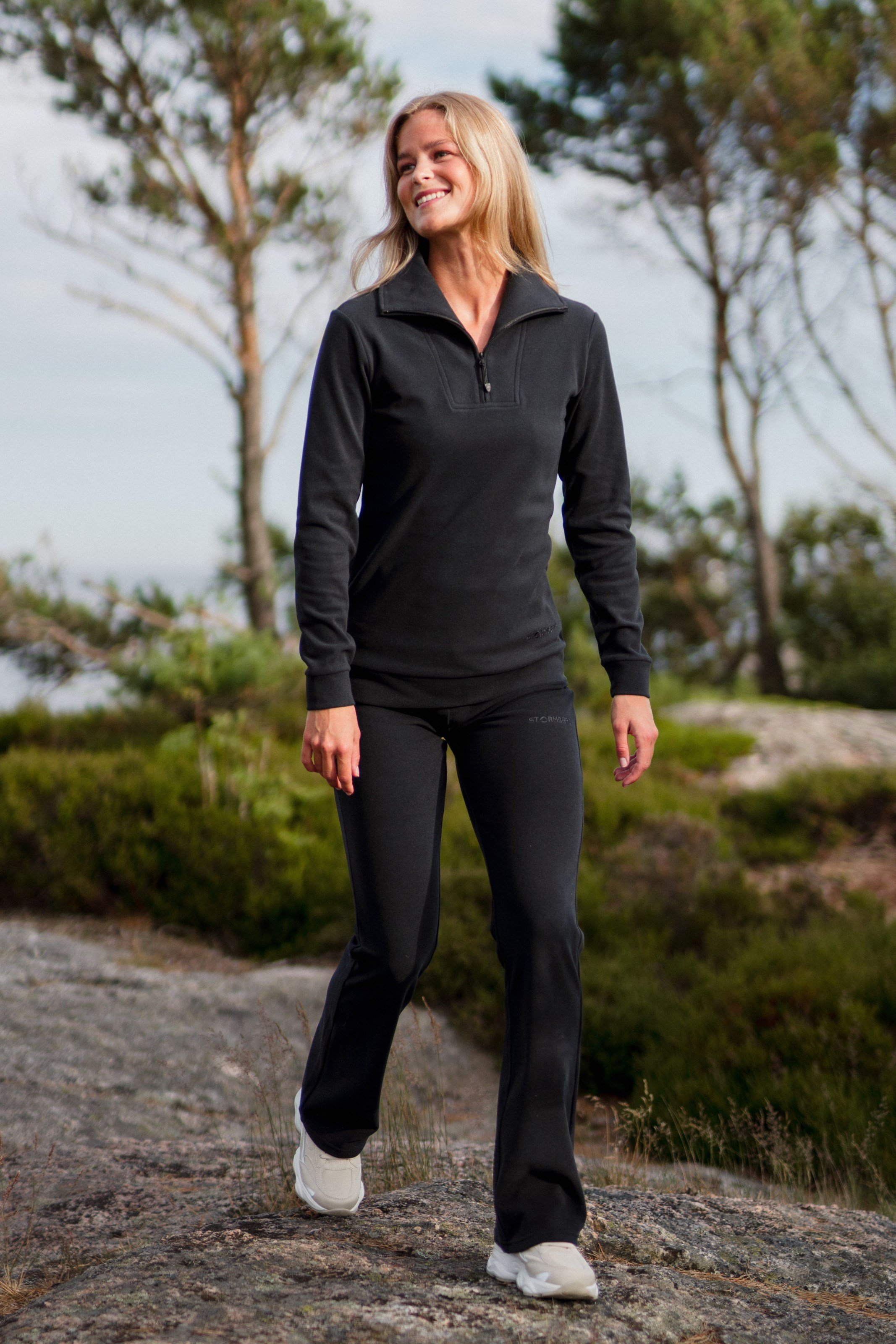 Stormberg Listeid supersoft fleece Half Zip genser