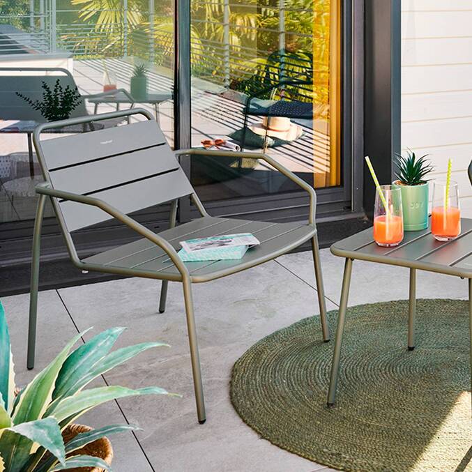 Fauteuil de jardin PHUKET Vert laurier