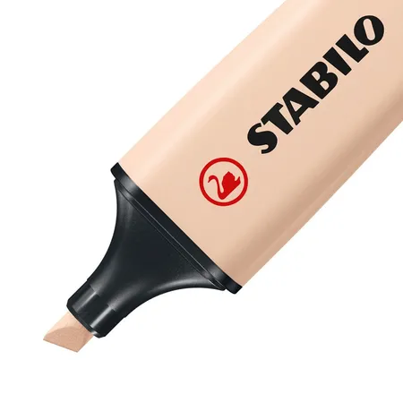 Textmarker - STABILO BOSS ORIGINAL NatureCOLORS - 4er Pack - beige, warmgrau, grünerde, schwarz