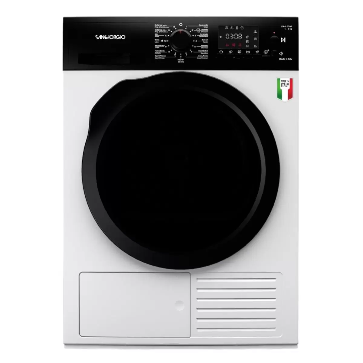Wäschetrockner 8kg Sangiorgio SDR8I