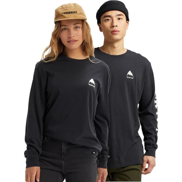 T-shirt BURTON ELITE LS TRUE BLACK