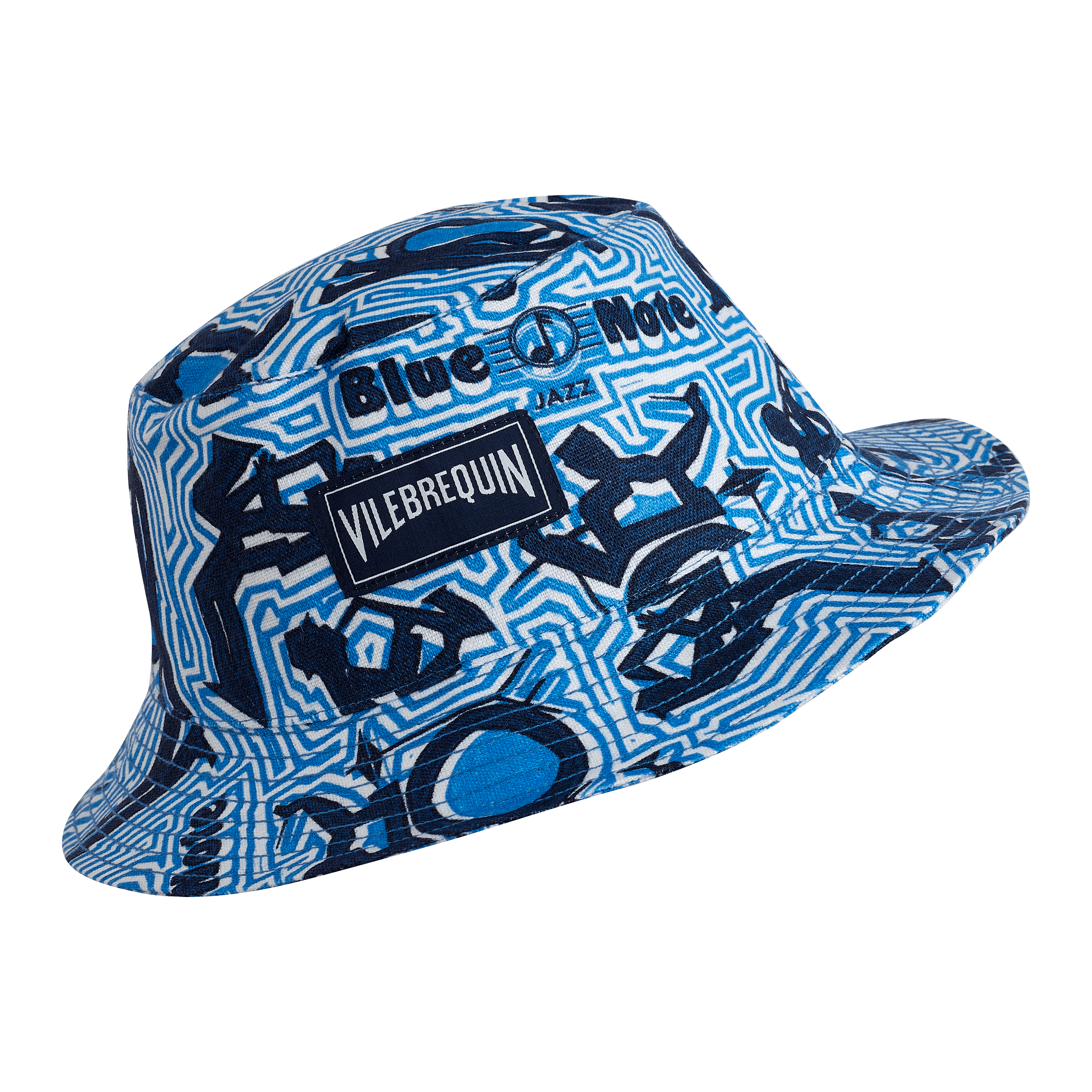 Chapeau en lin homme - Vilebrequin x Blue Note | Site Vilebrequin | BYNZAU23