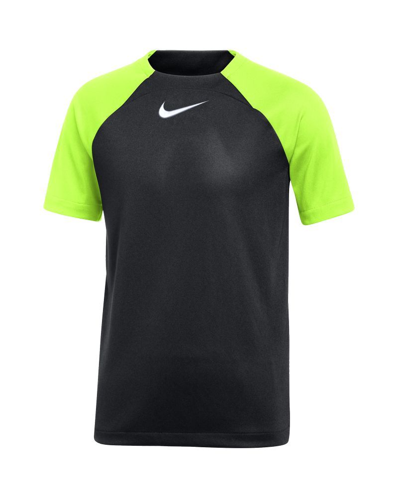 Maillot Nike Academy Pro Noir & Jaune Fluo pour enfant