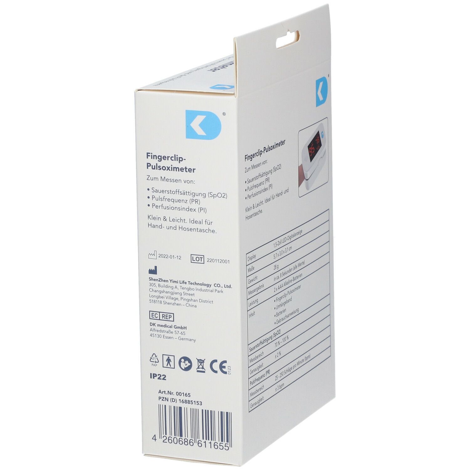 Fingerclip-Pulsoximeter