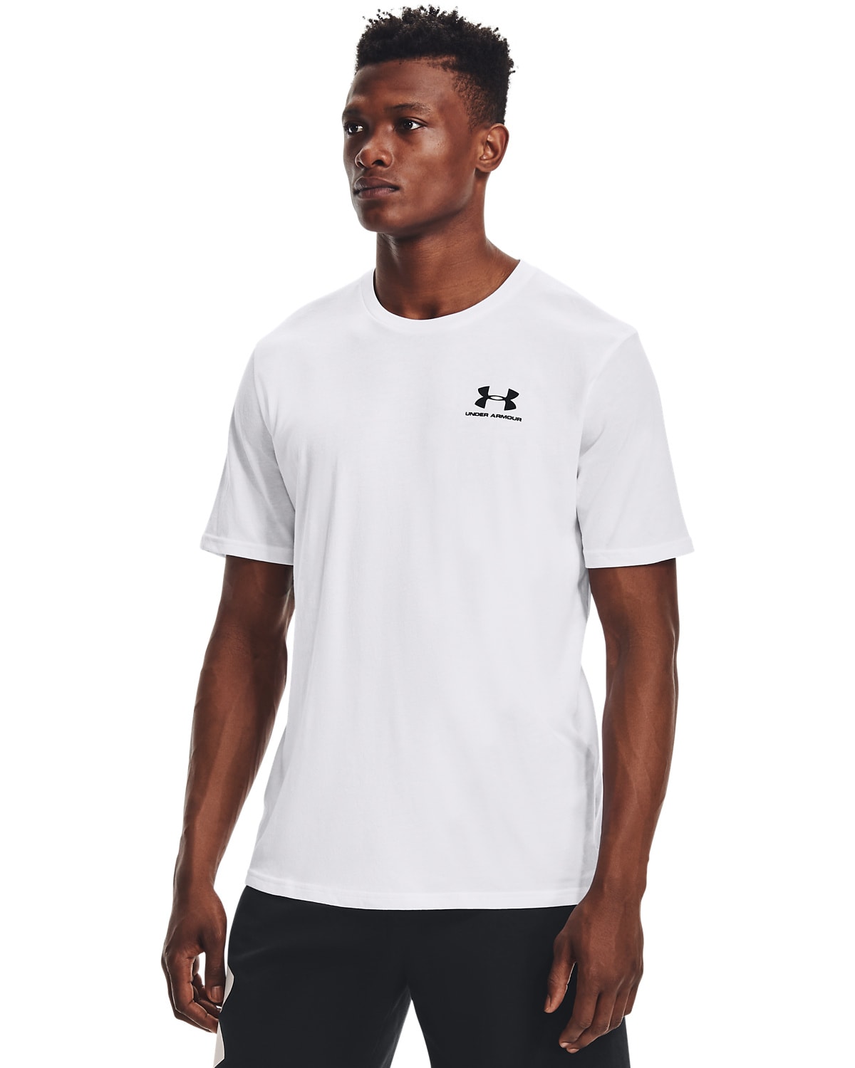 UA M Sportstyle LC SS White