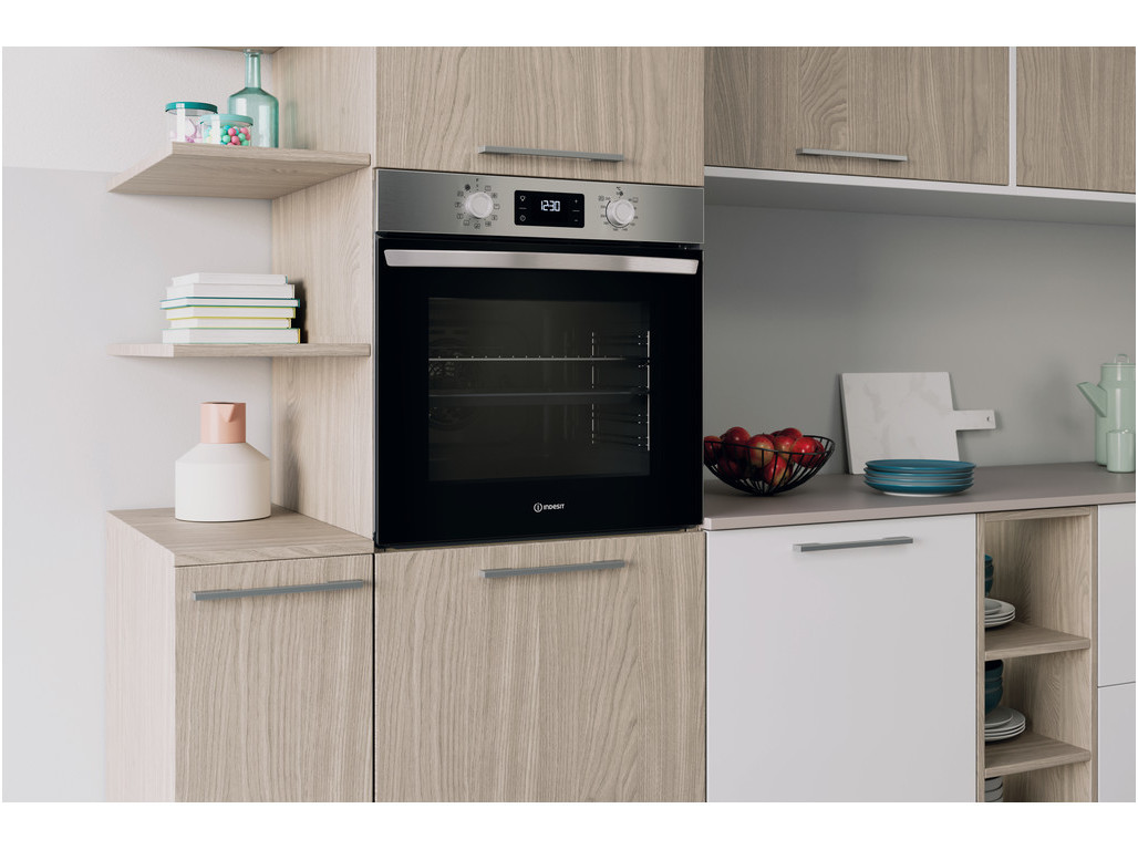 FORNO MULTIFUNÇÕES INDESIT IO 258H X INOX A  71L