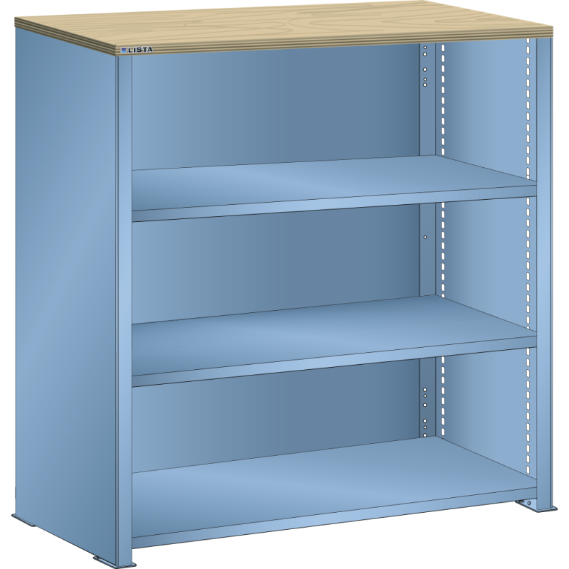 Lista - Rayonnage universel simple L 104,7 cm - Plateau en multiplex