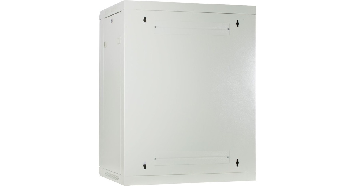 DSI15U witte wandkast met glazen deur - DS6415W server rack  (Wit, 600 x 450 x 770mm)