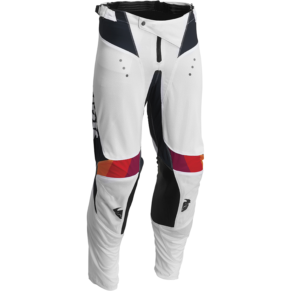 Thor Motocross - Pantalon Pulse Air React Blanc / Noir / Violet