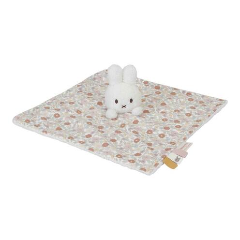 Doudou Miffy Carré Vintage Flowers - LITTLE DUTCH