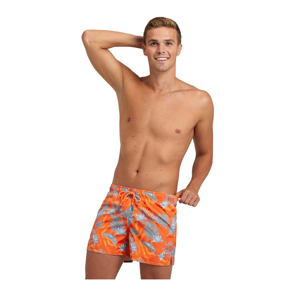 Arena ALLOVER - Short de bain Homme nespola/grey multi