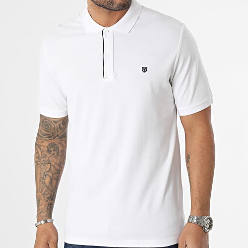 Polo Manches Courtes Sainz Blanc