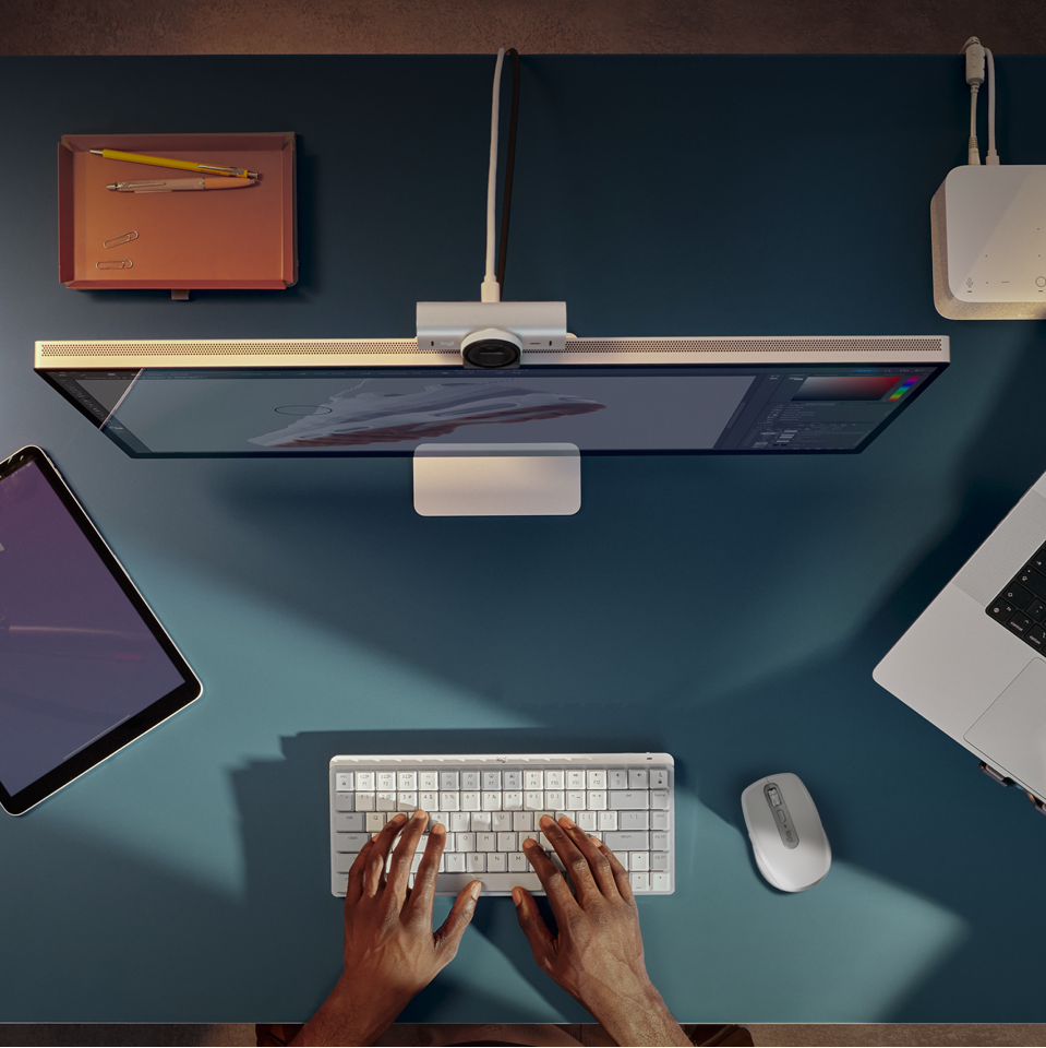 Logitech - MX Anywhere 3S For Mac Compact Wireless Performance Mouse