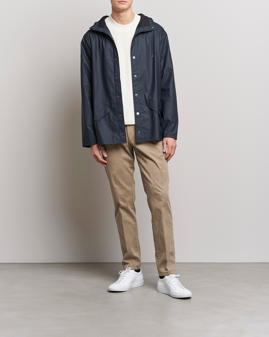 RAINS Jacket Navy