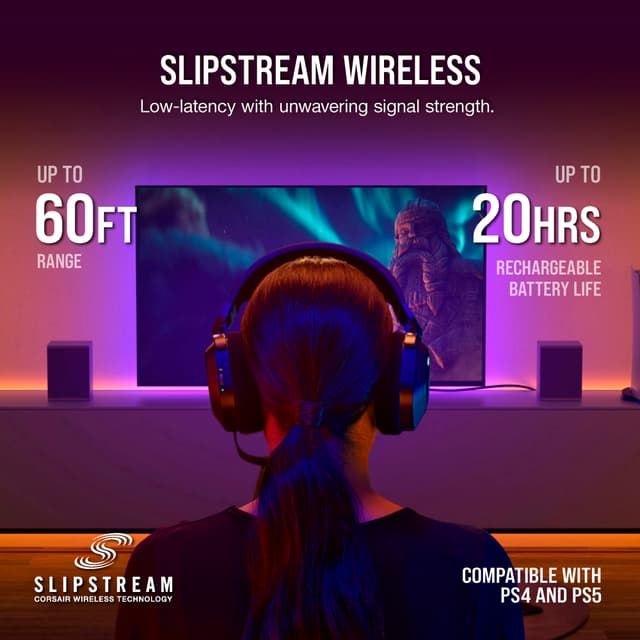 Corsair HS80 trådløst gaming headset