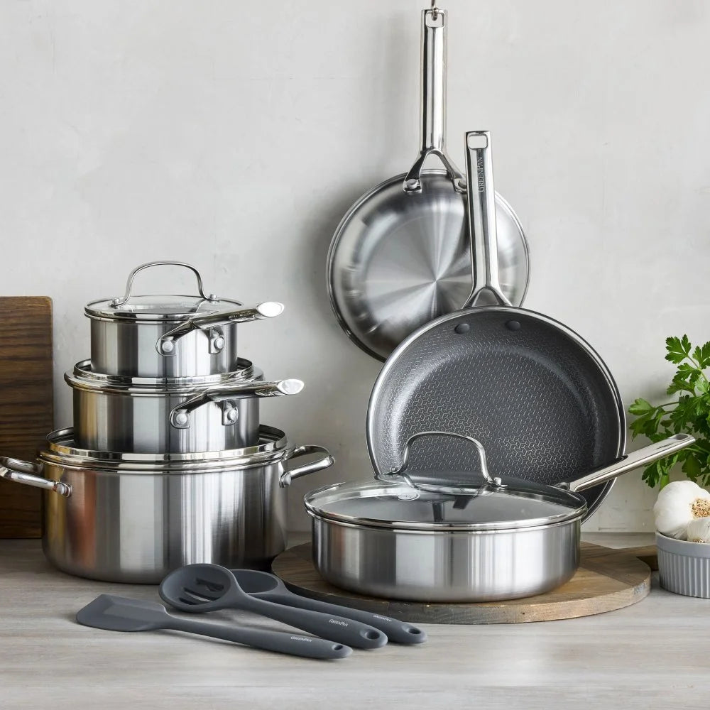 GreenPan Apex Koekenpan Triply RVS