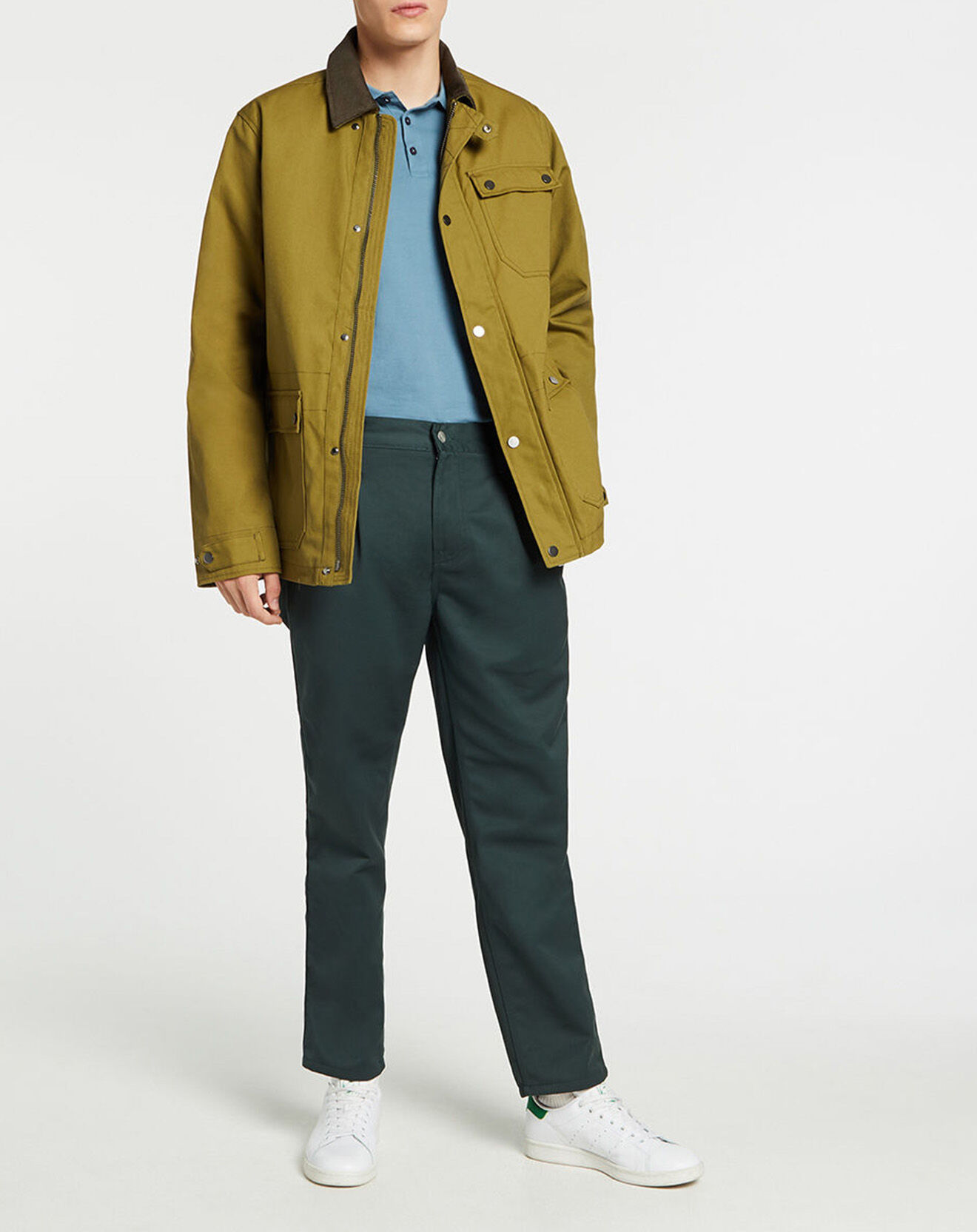 Galeries Lafayette Veste de Chasse 3 Poches kaki