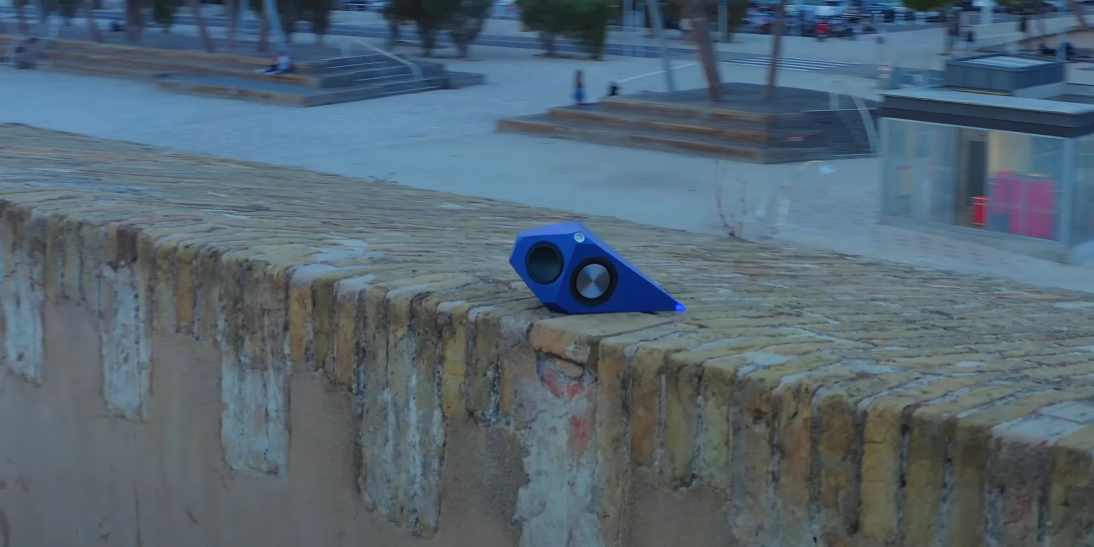 French Acoustics Proton V2 Bleu Enceintes Bluetooth portables