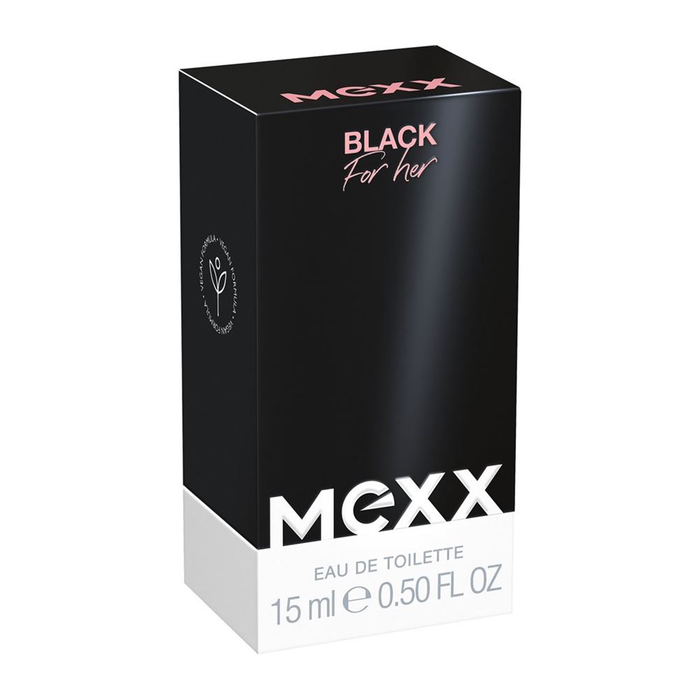 MEXX Black for Her Eau de Toilette Spr 15 ml