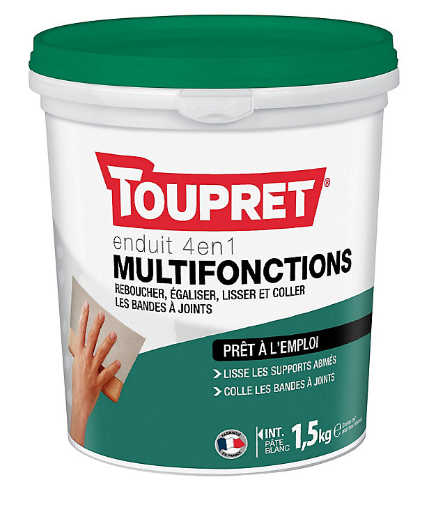 Enduit multifonction 4 en 1 Toupret 1,5kg