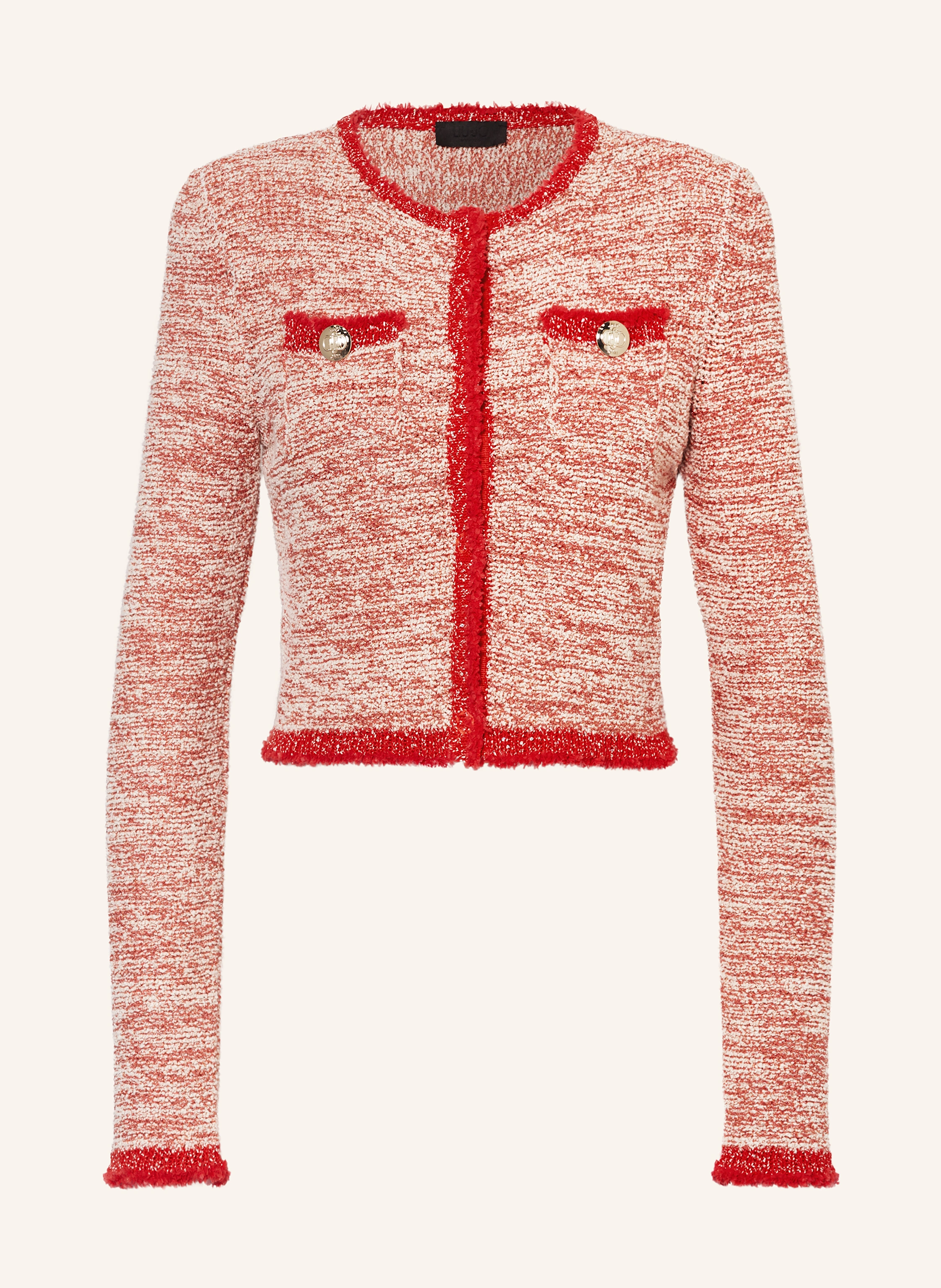 LIU JO Strickjacke mit Glitzergarn