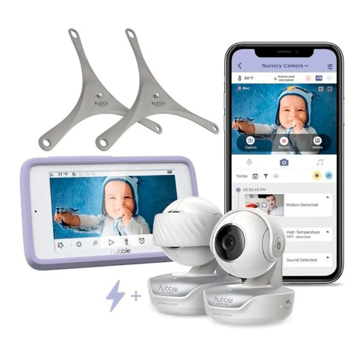 Hubble Connected Moniteur Nursery Deluxe Twin