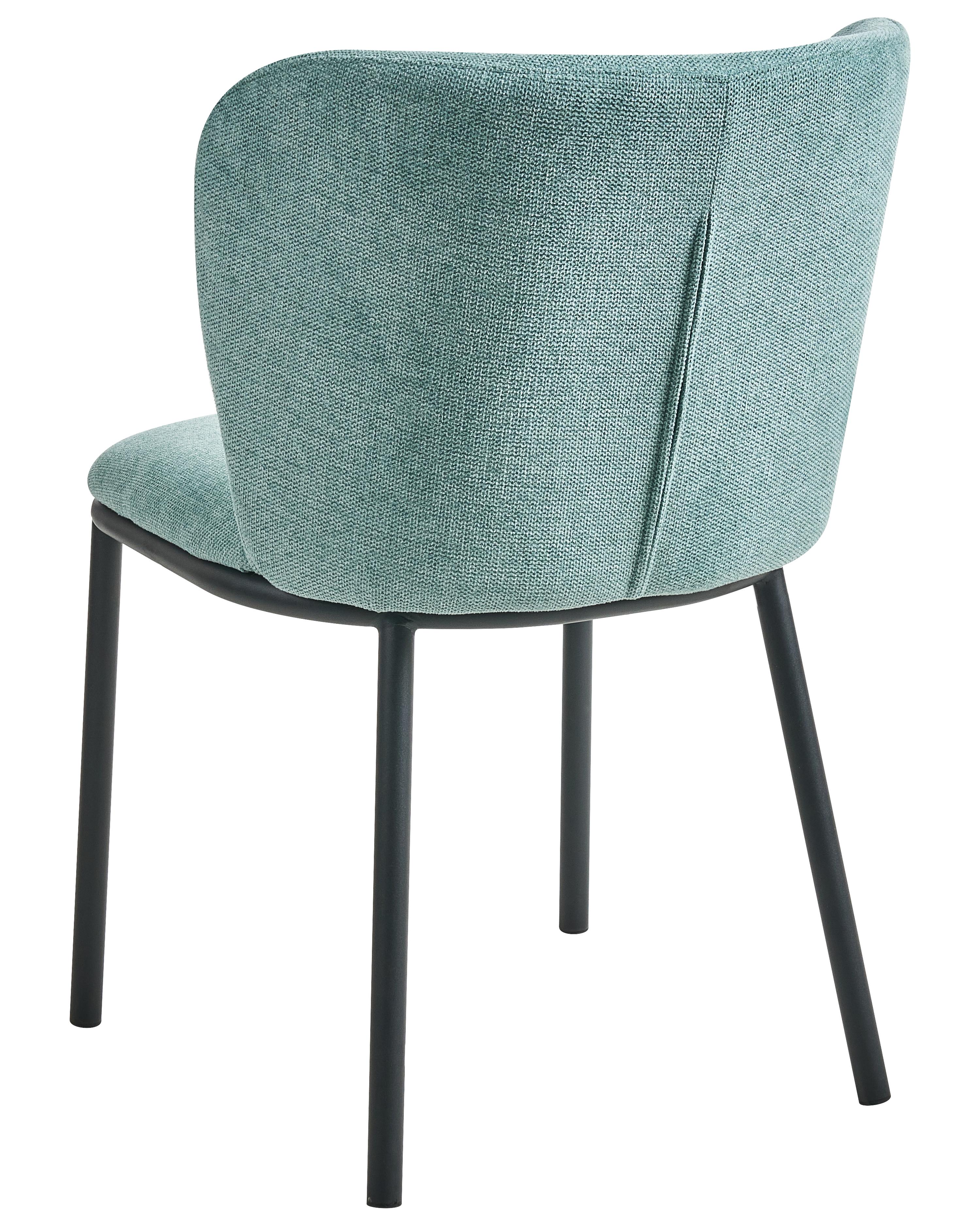 Set van 2 eetkamerstoelen ARTESIA Stof Mintgroen