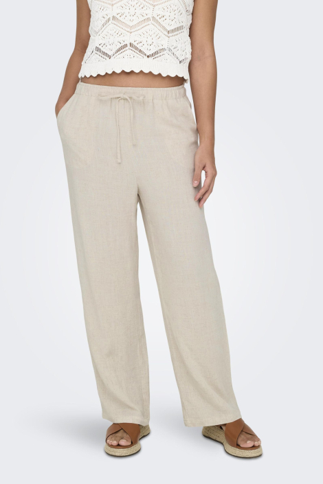 Only ecru dames broek