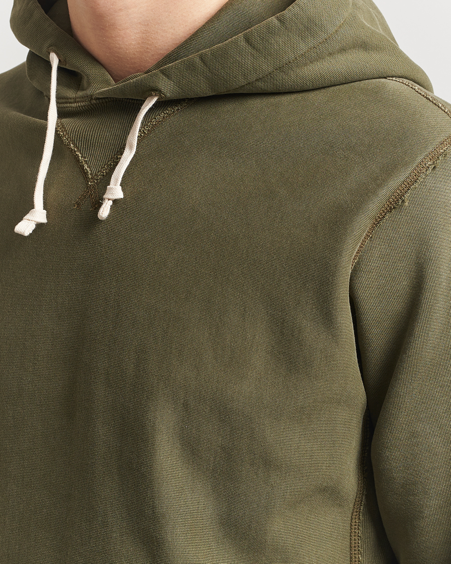 RRL Hooded Sweatshirt Olive