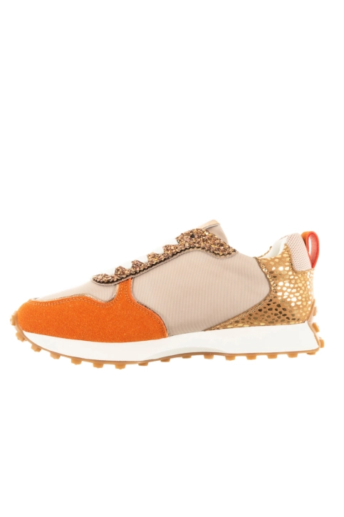 Baskets basses vanessa wu lunelle orange