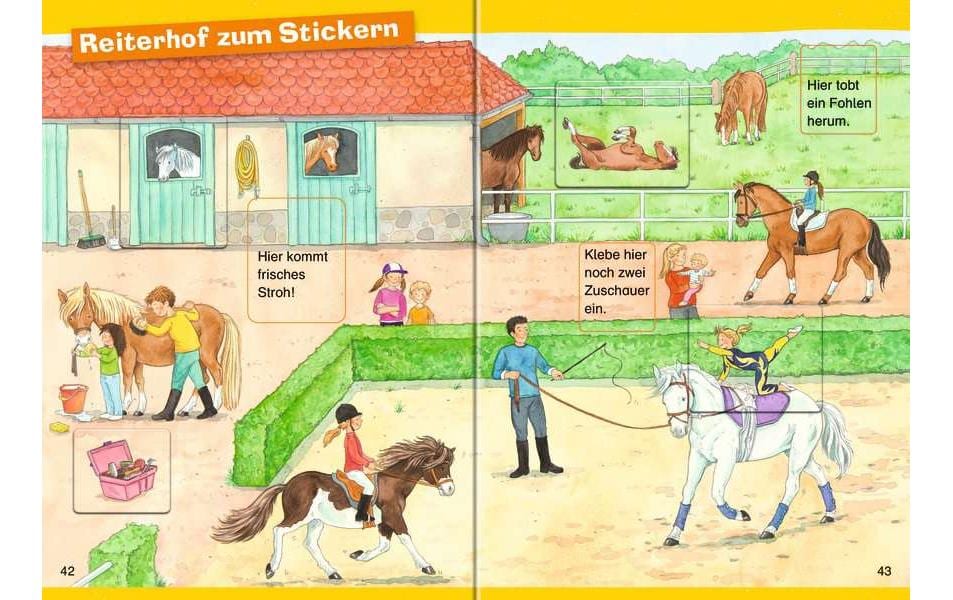 Kinder-Sachbuch WWW Erstleser: Pferde Band 6Lesetraining, Sachwissen und Spielspass!