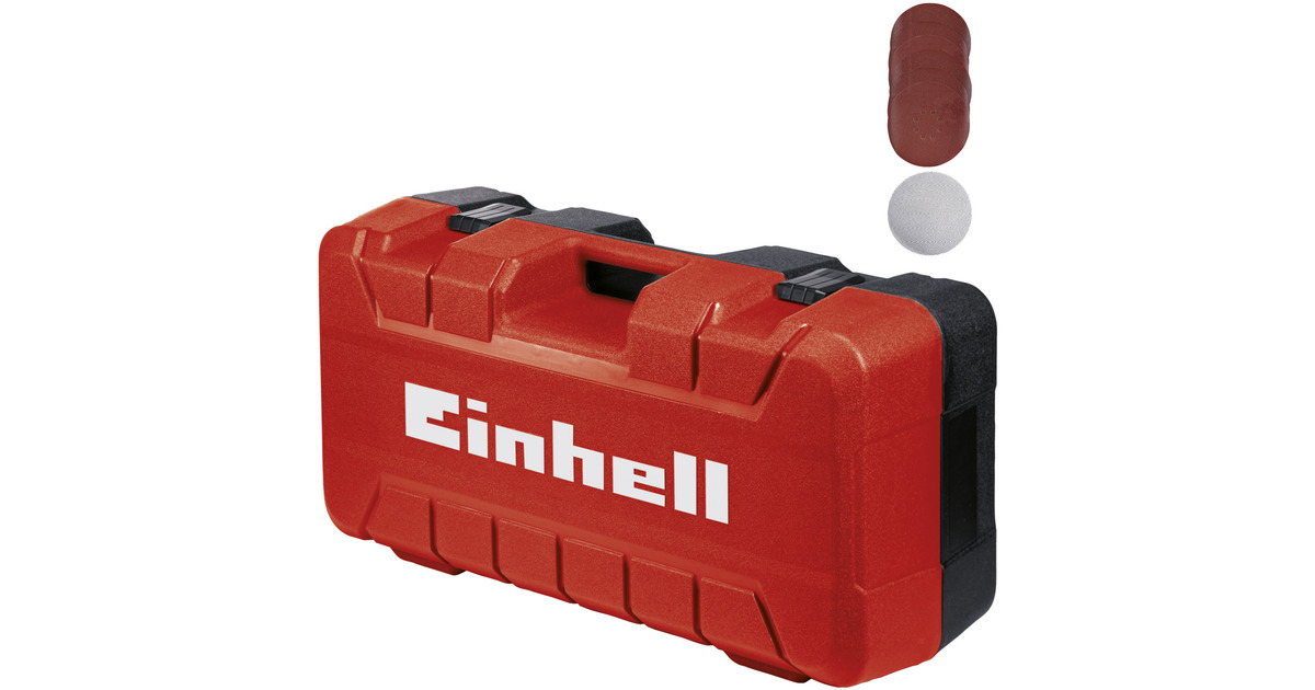 EINHELLAccu Wand-/Plafondschuurmachine TE-DW 18/225 - Solo droogbouwschuurmachine  (Rood/zwart, Accu en oplader niet inbegrepen )