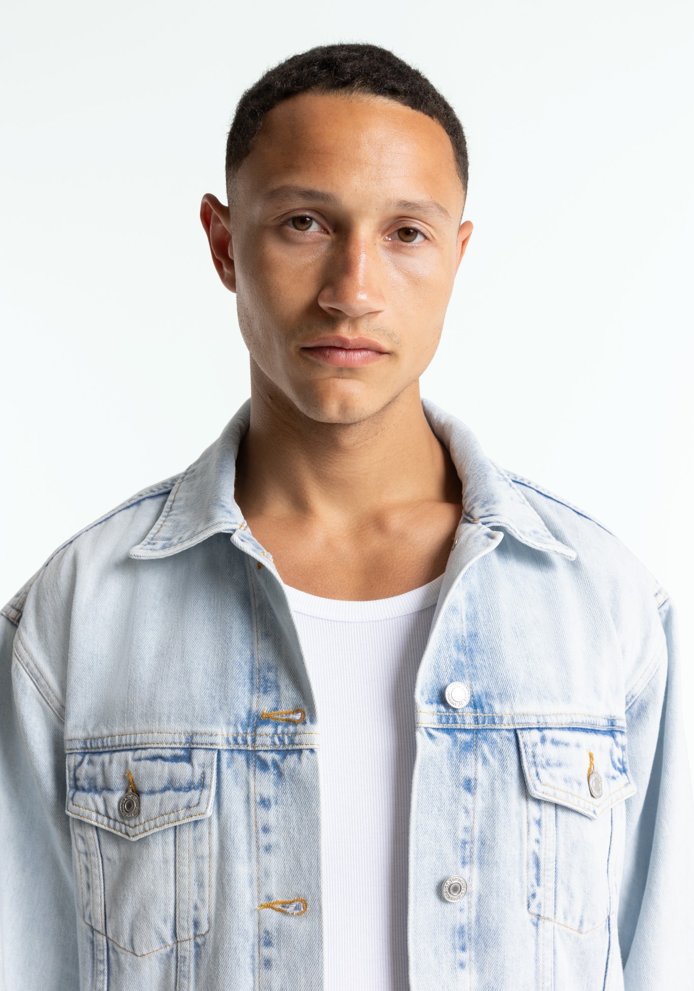 Kings Of Indigo Jeansjacke Murakami Chase Super Light Marble