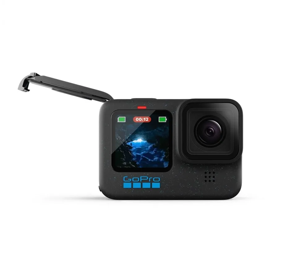 GoPro® | HERO12 Black - Action-kamera / 60 fps - undervands op til 10 m - Sort