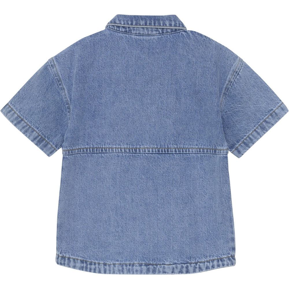 Køb En Fant Light Denim Blue Skjorte SS Denim