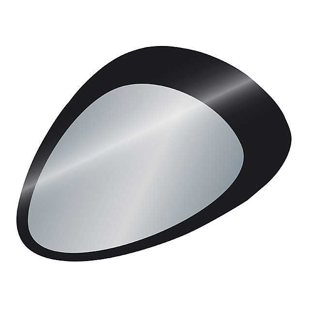 Lot de 3 miroirs Mambo black Pierre Pradel