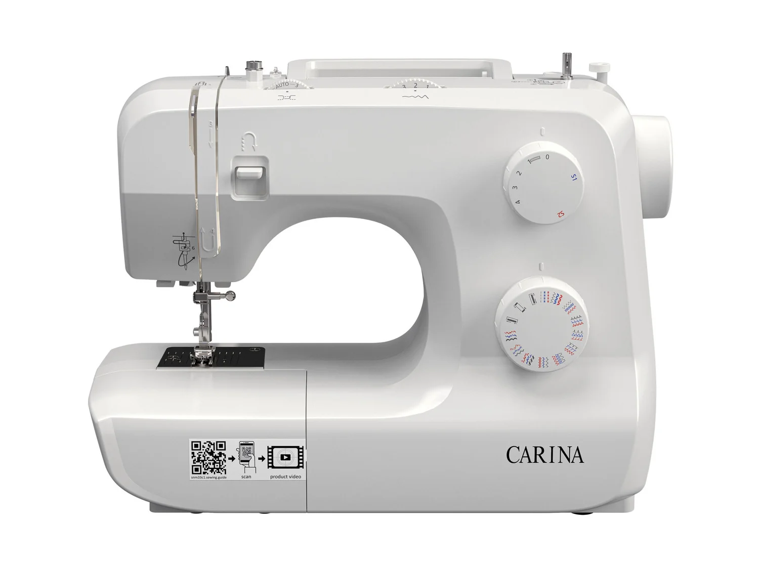 Carina N&auml;hmaschine &raquo;SNM 33 C1&laquo; , mit LED-N&auml;hlicht