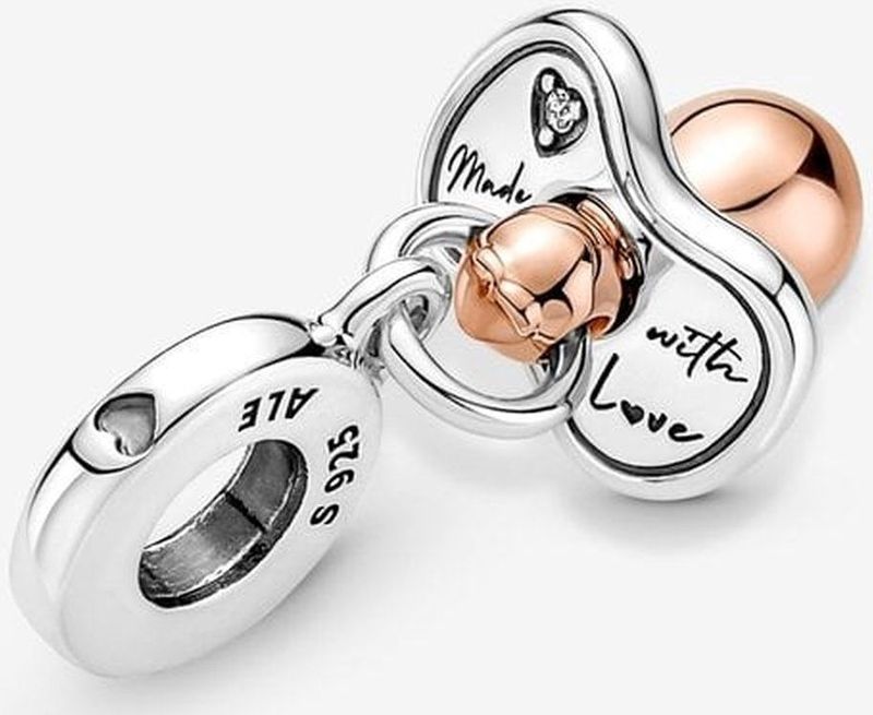 Pandora - Moments 781490C01 - Bedel - Roségoud/Zilver