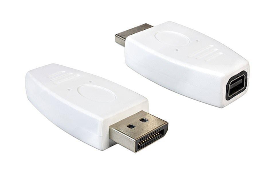 Adapter Displayport - Mini-Displayport WeissDisplayport-Adapter
