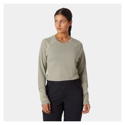Baselayer Femme Helly Hansen Lifa Active Crew Gris