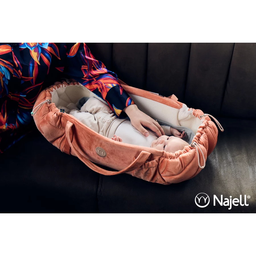 Najell Babynest SleepCarrier Volume 3 Velvet Peach