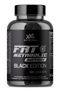 XXL Nutrition Fat Metabolic Support - Black Edition 120VCP