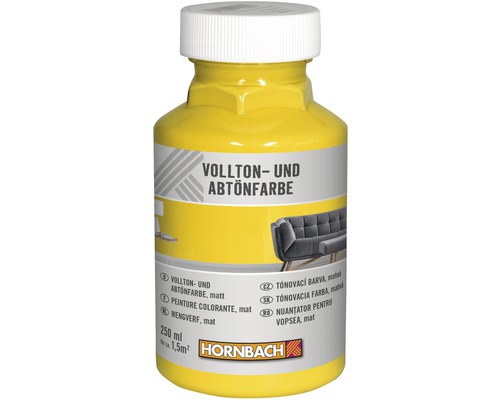 HORNBACH Vol- en Kleurverf Geel 250 ml