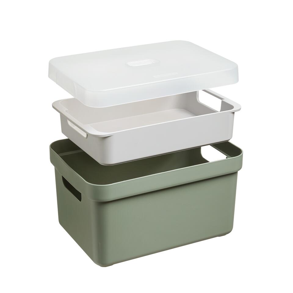 Opbergbox Sigma Groen 13 Liter