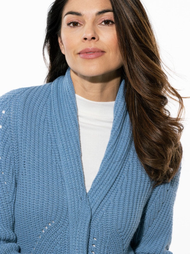Patent-Strickjacke