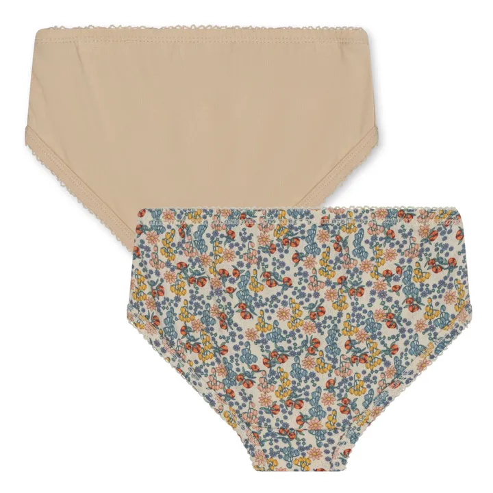 Konges Sløjd Lot 2 Culottes Coton Bio | Beige