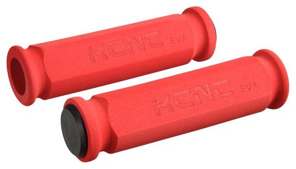 KCNC Paire de Grips Mousse Rouge Light