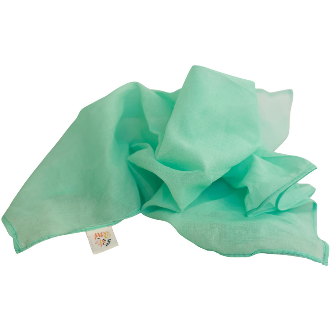 pit and play speeldoek pastel - mint - 48x48 cm