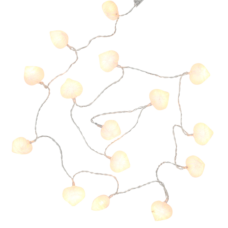 Guirlande lumineuse '15 coeurs'