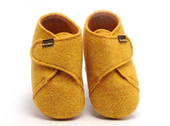 Froddo chaussons bebe prewalkers wooly g1170002 jaune